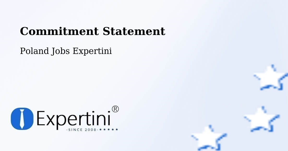 Corporate Commitment – Morąg - Poland Jobs Expertini